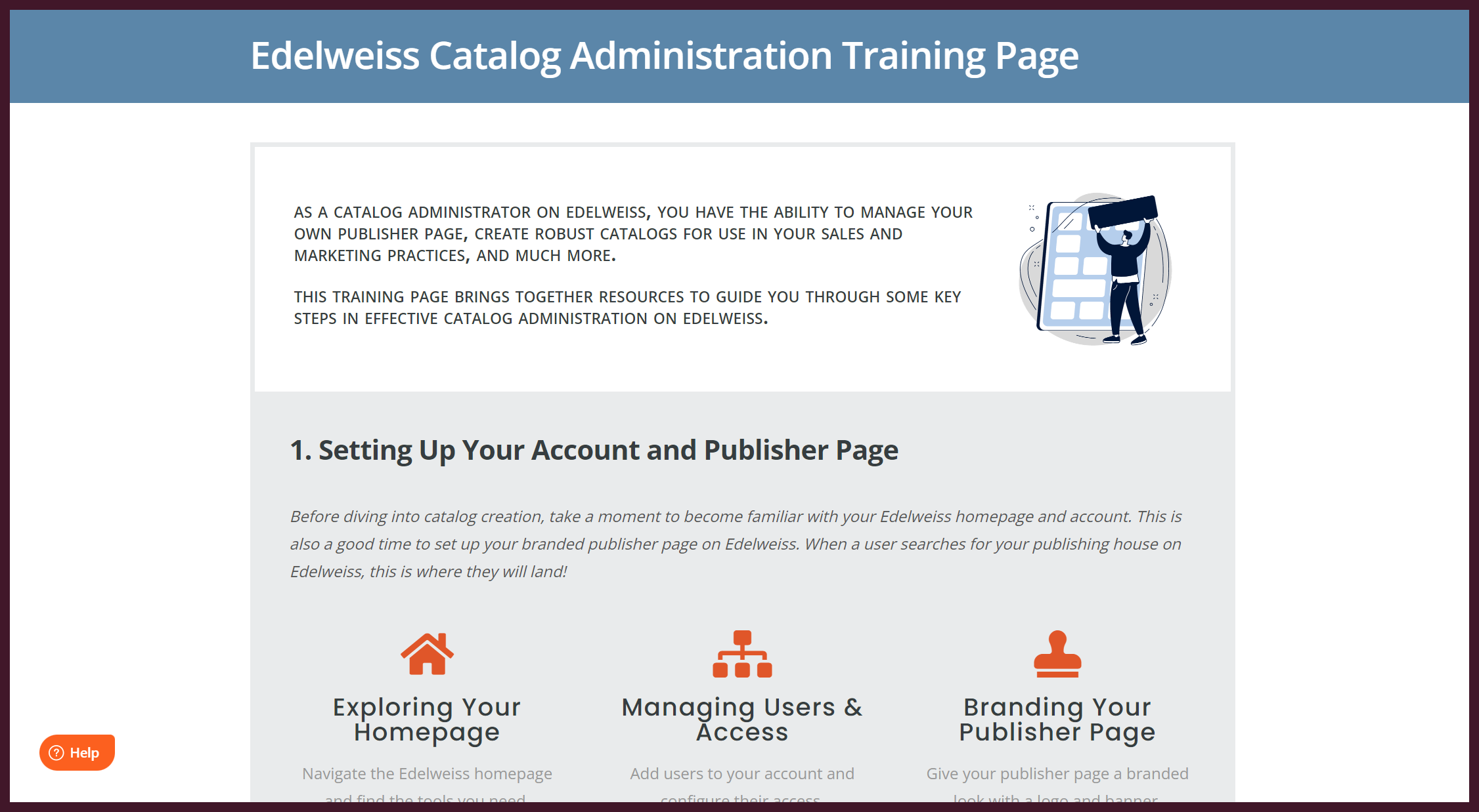 Catalog Administration