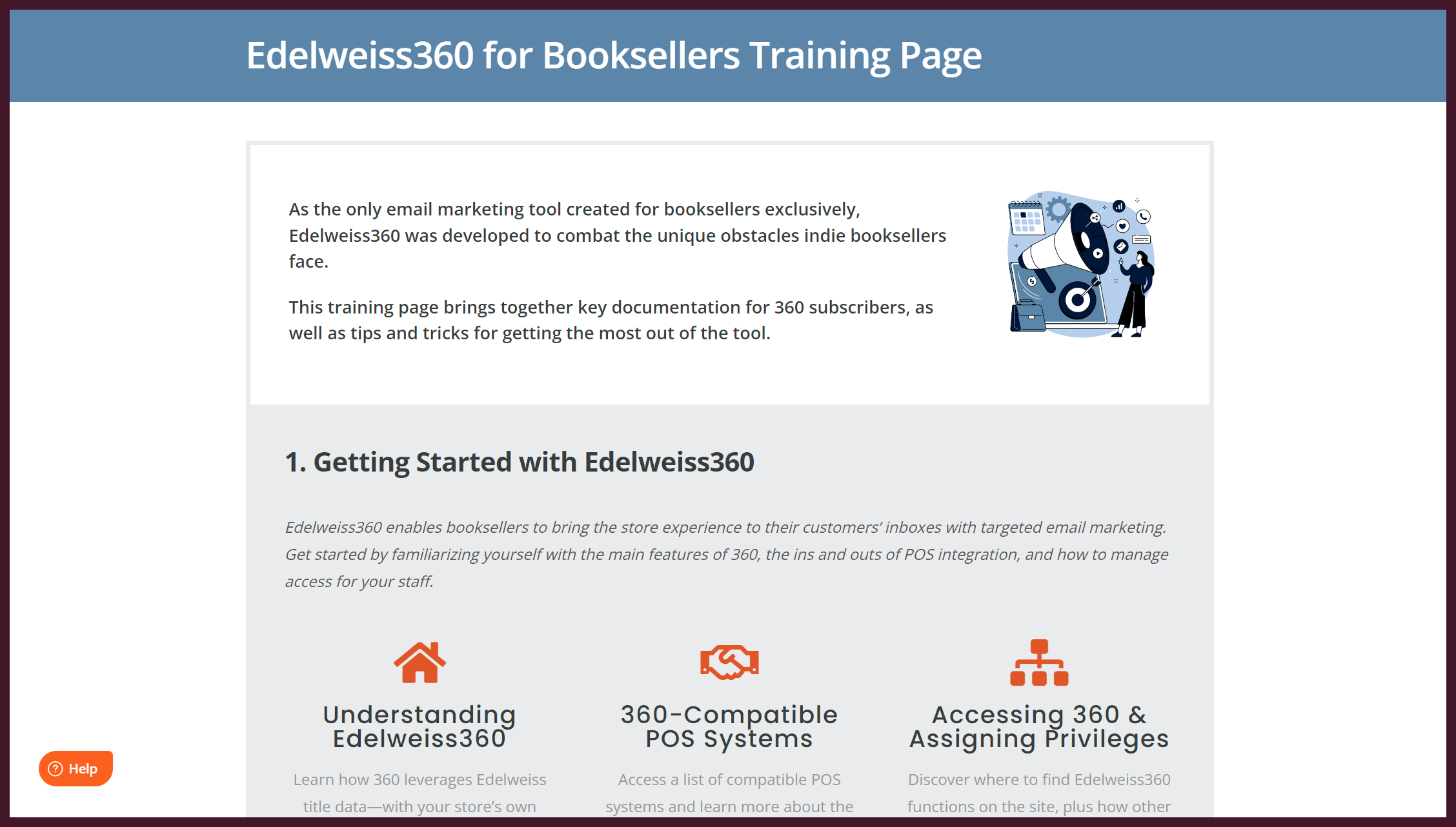 Edelweiss360 for Booksellers